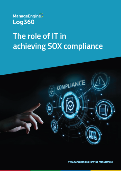 The role of IT in achieving SOX compliance