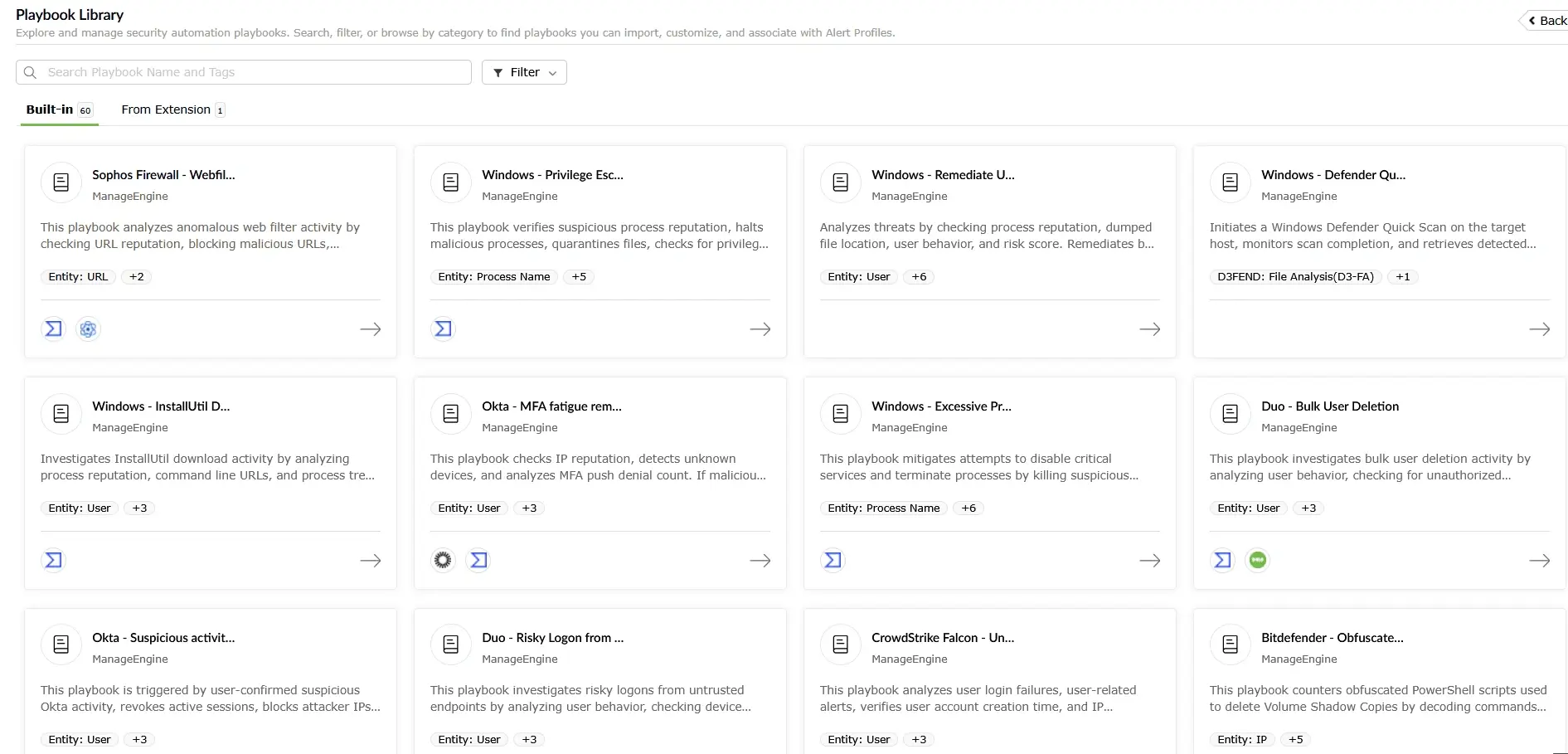 Playbook automation that decreases MTTR