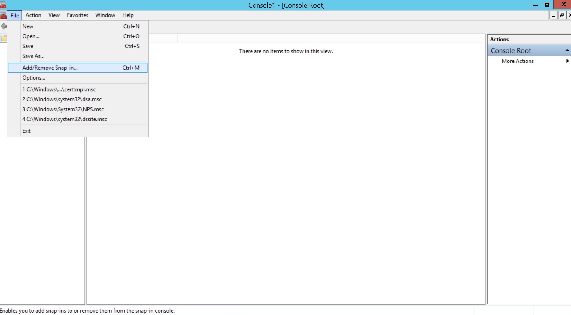 Configure SCEP for Windows Step 1