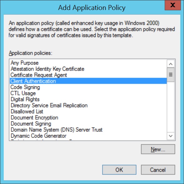 Configure SCEP for Windows Step 7