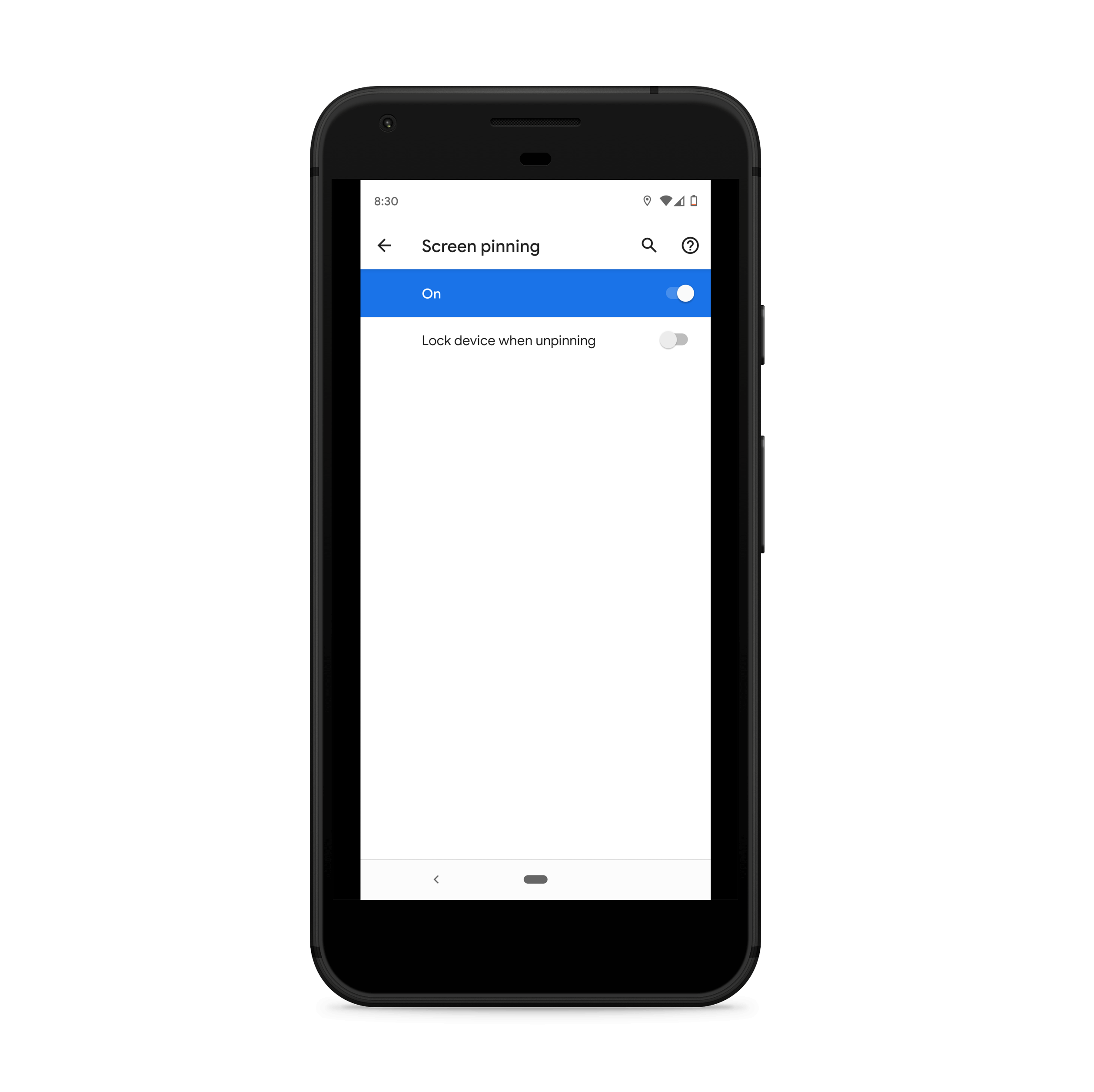 mdm lost mode on android