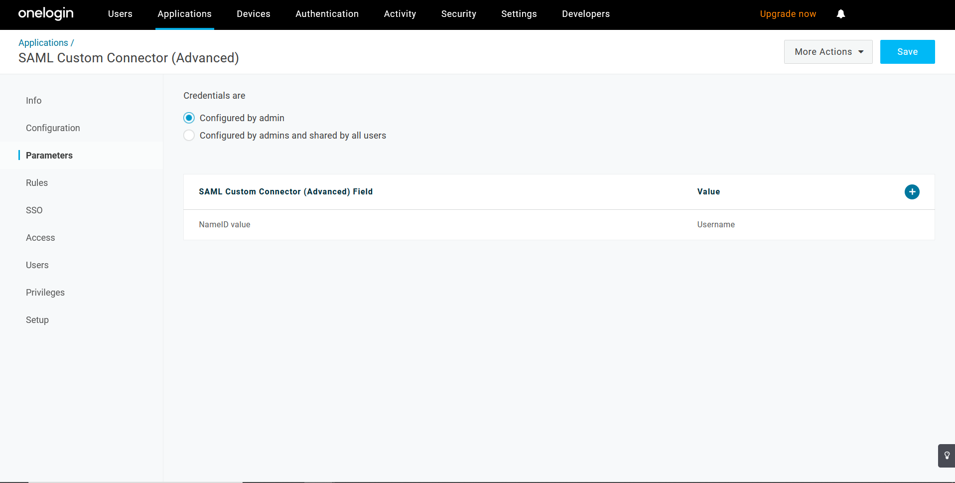Configure OneLogin IdP in OpManager