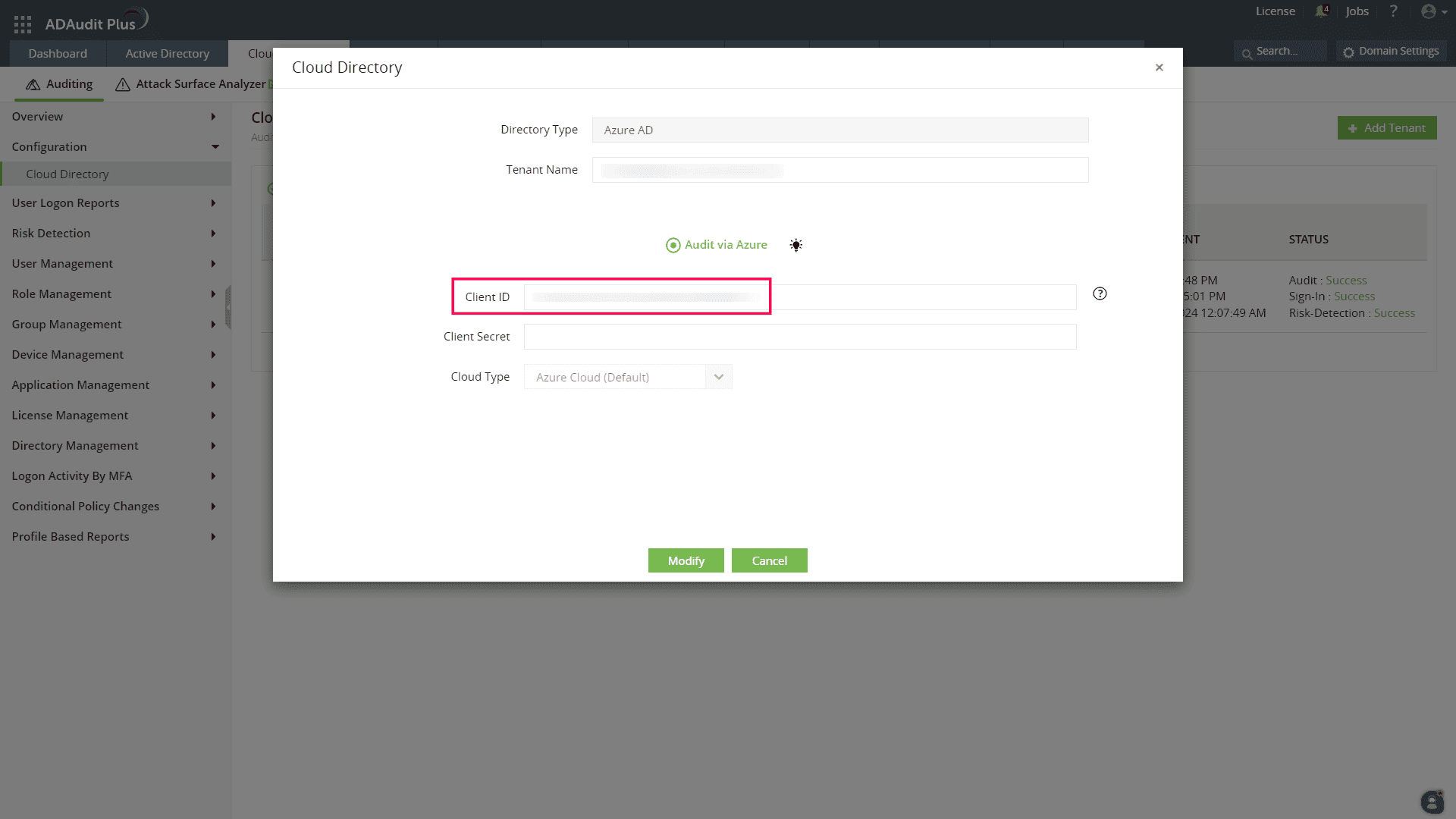 Attack Surface Analyzer for Azure Cloud