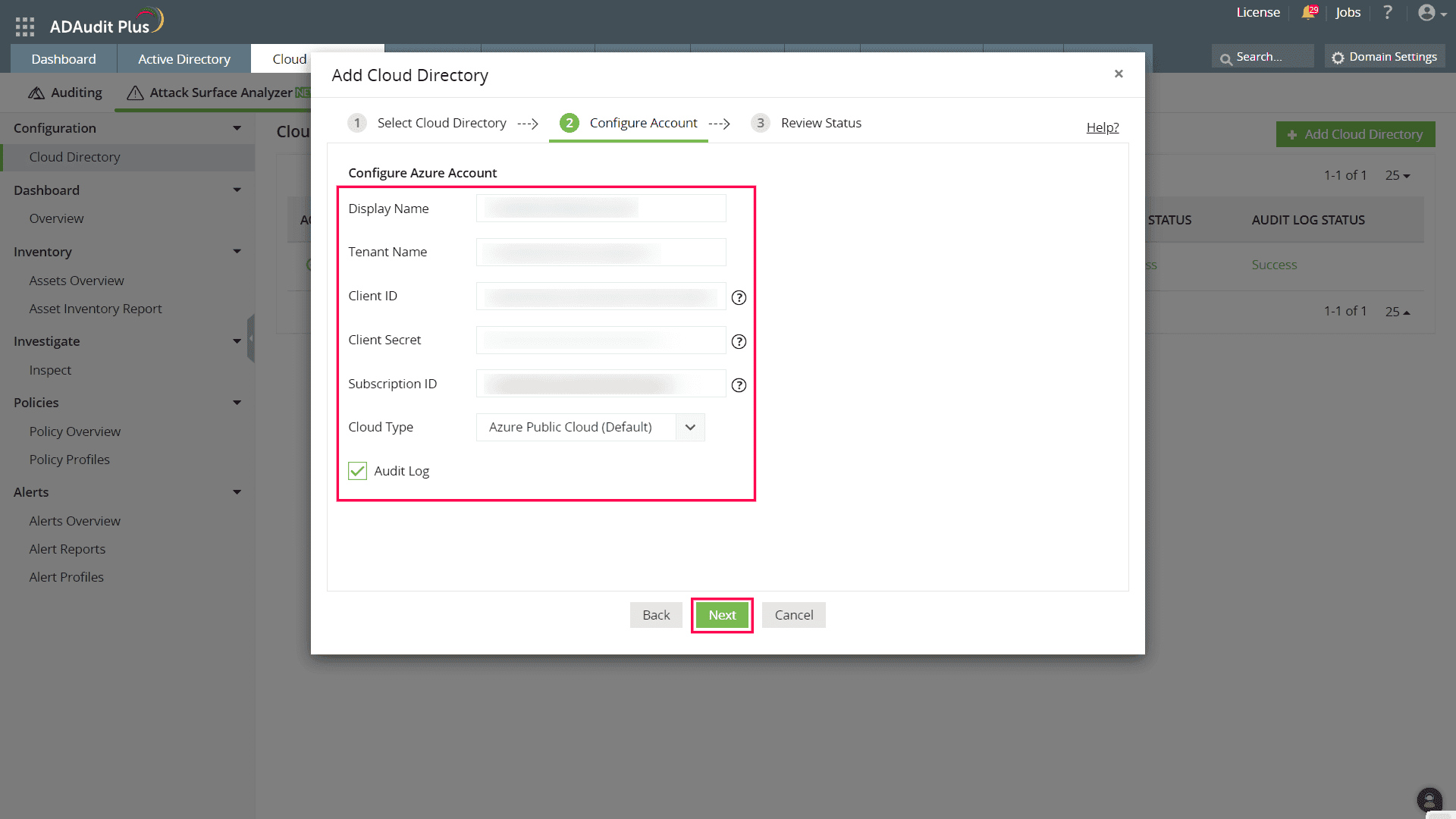 Attack Surface Analyzer for Azure Cloud