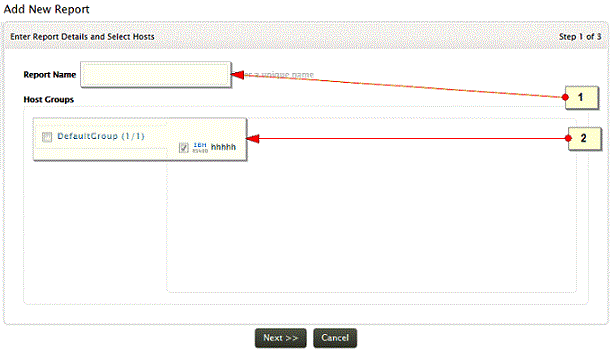 Create custom IBM report