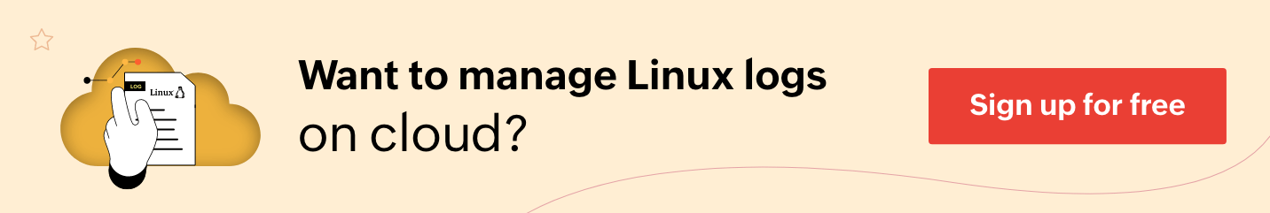Want to manage Linux logs on cloud?
