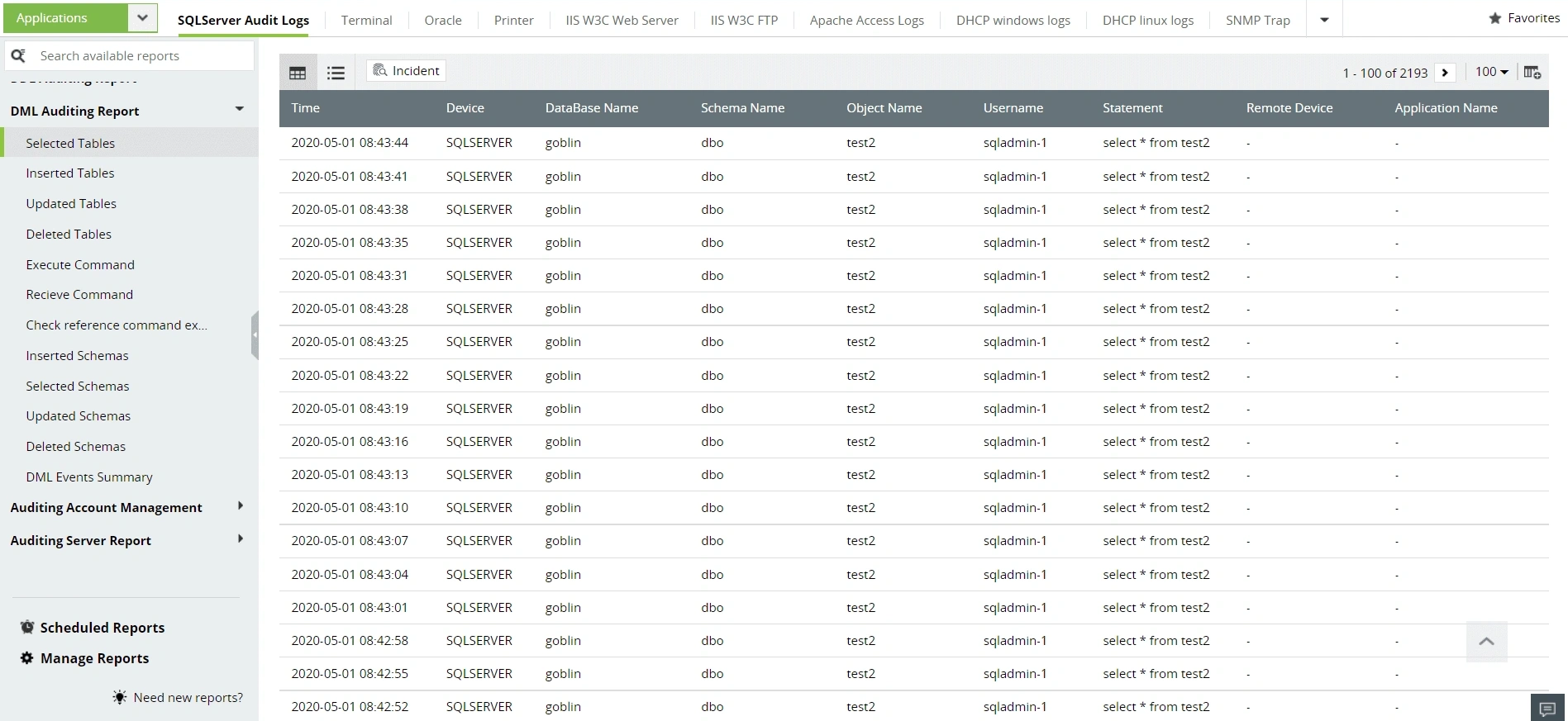 Incident detection and response