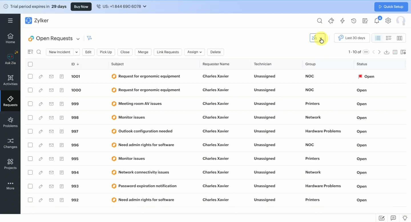 Zia Cluster Analysis