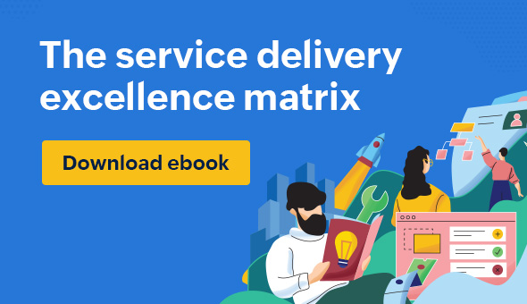 The service delivery excellence matrix