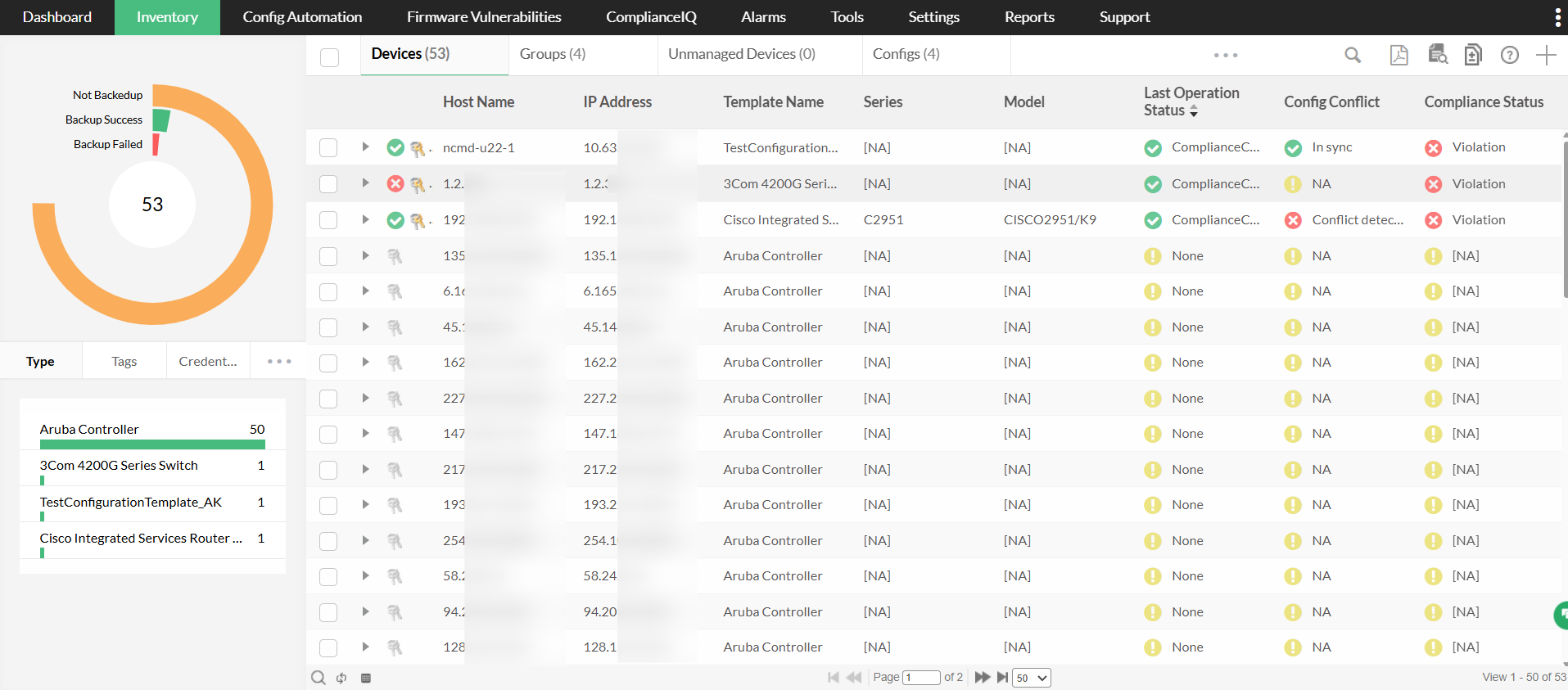 Huawei Router Configuration Tool - ManageEngine Network Configuration Manager