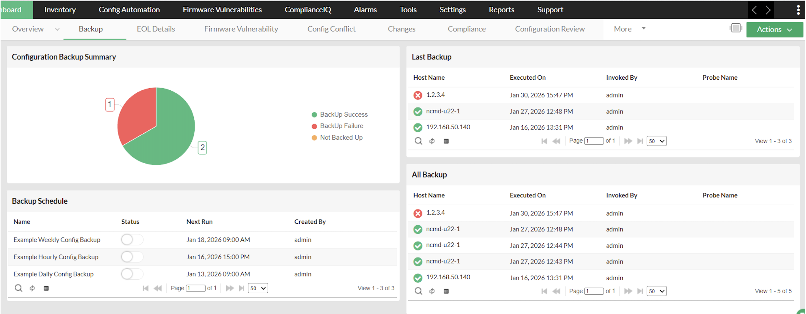 3com Switch Configuration - ManageEngine Network Configuration
