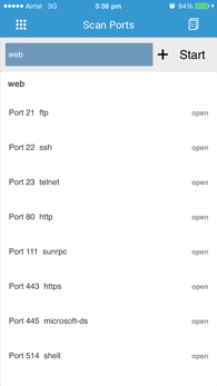 Port Scan View