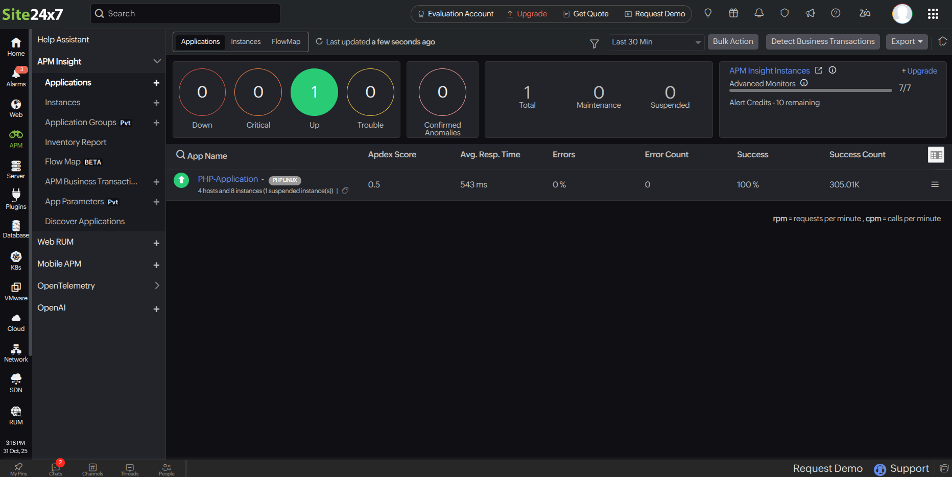 APM monitor APM monitor added