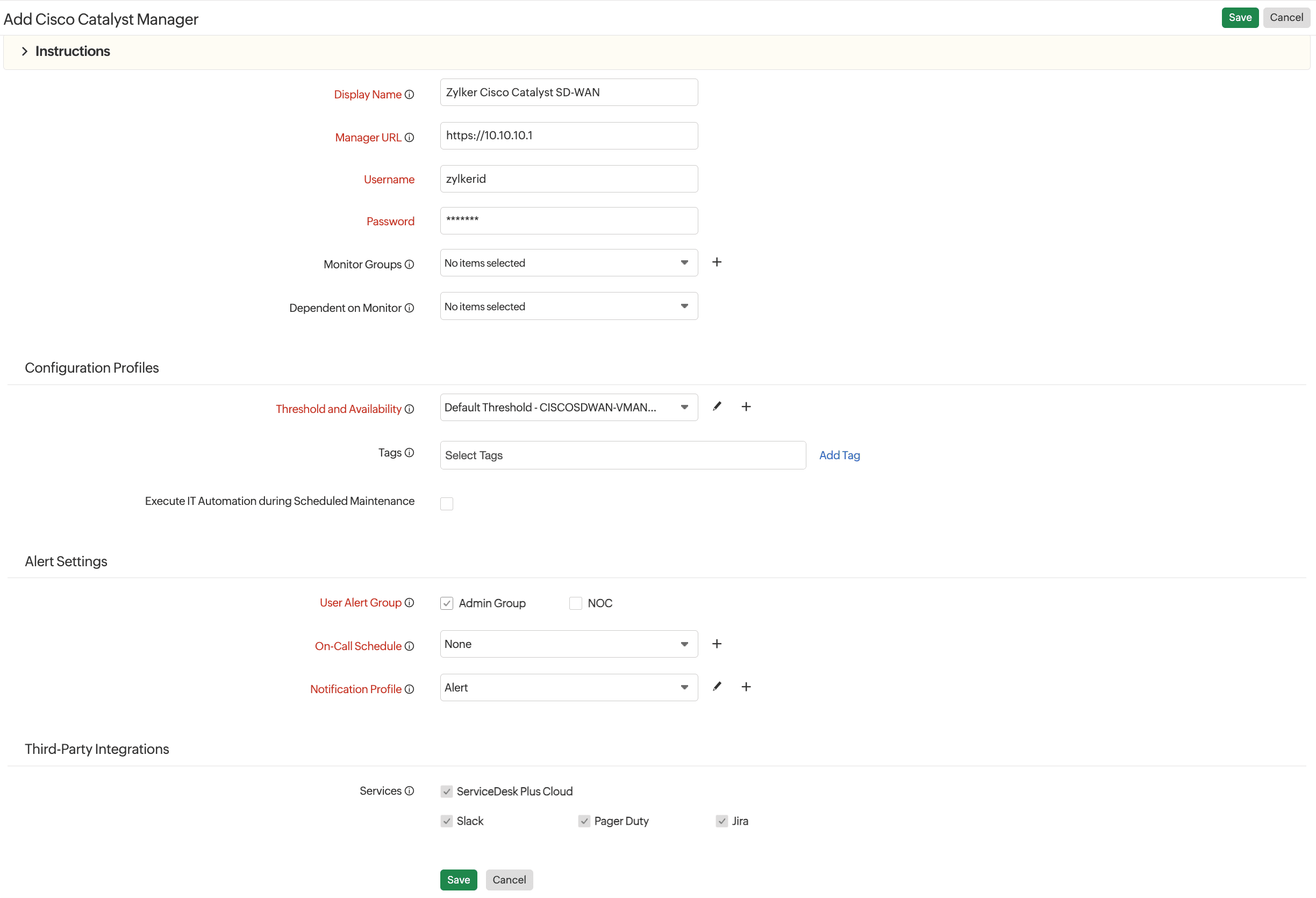 Add Cisco SD-WAN