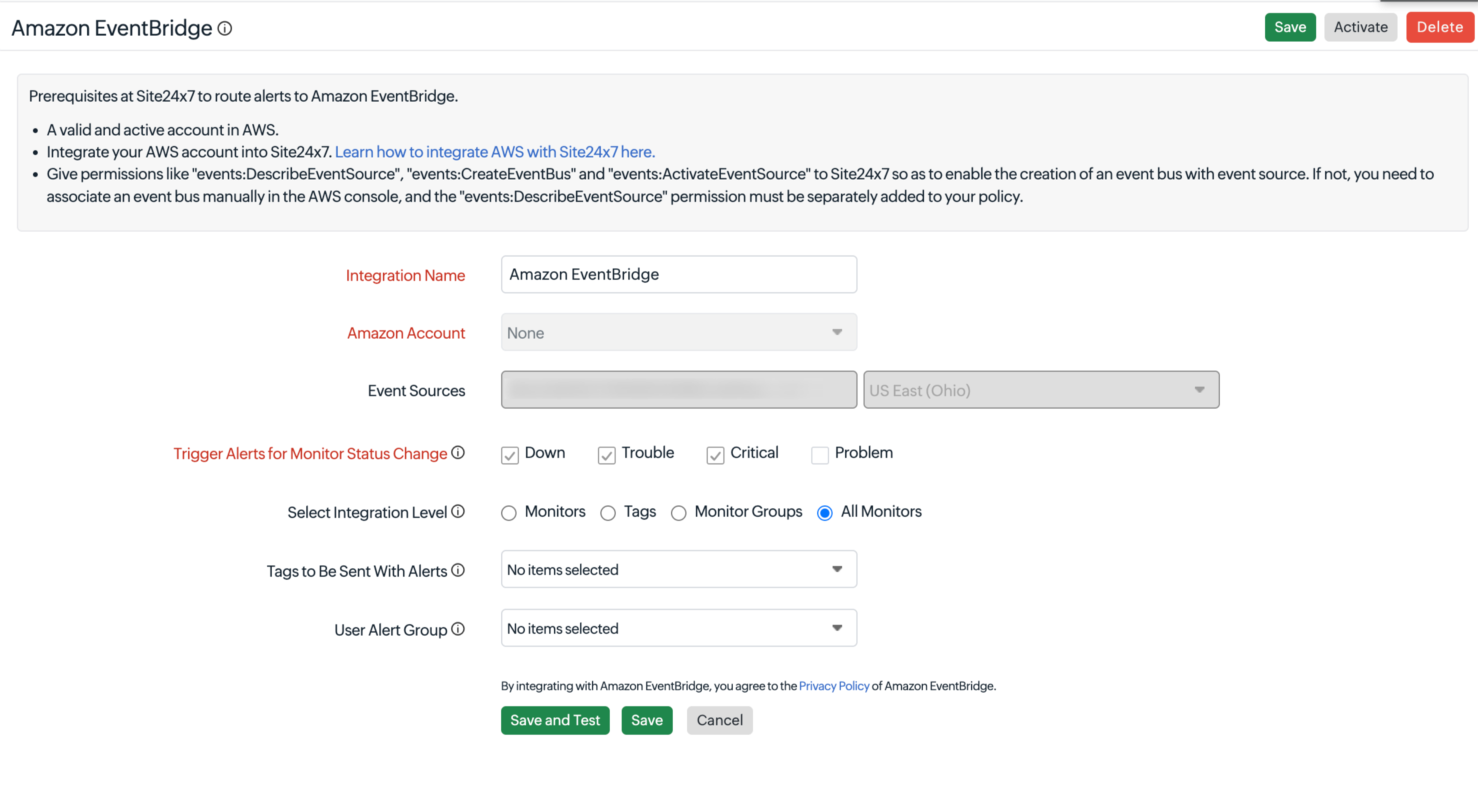 amazon-eventbridge-integration