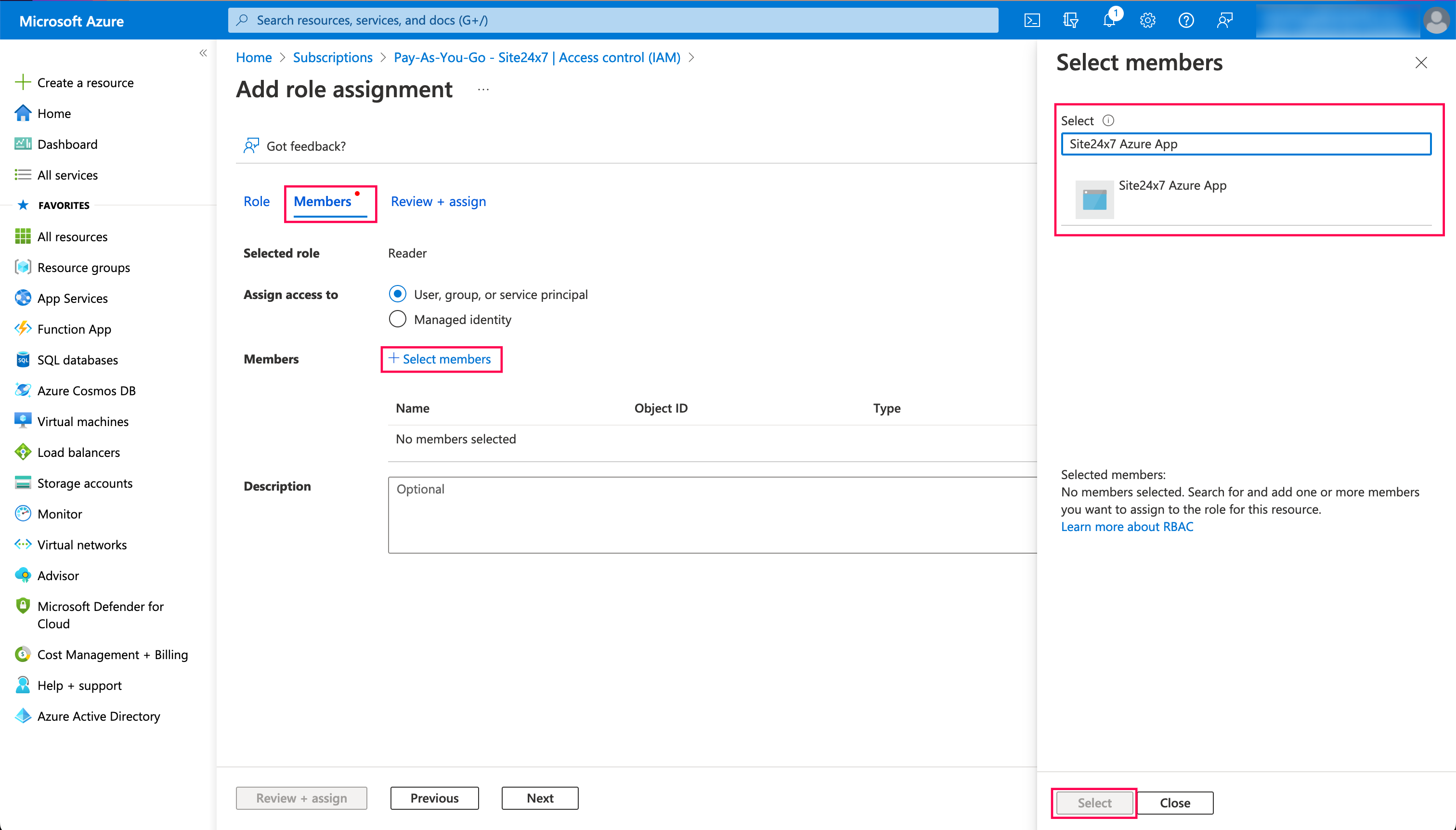 azure-add-member add member in azure