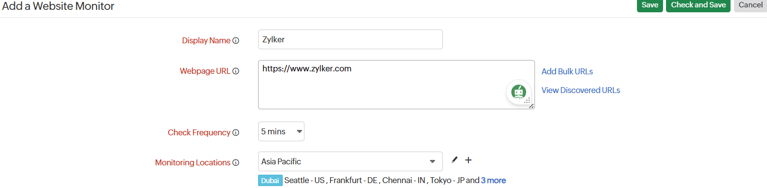 Add Website Add Website