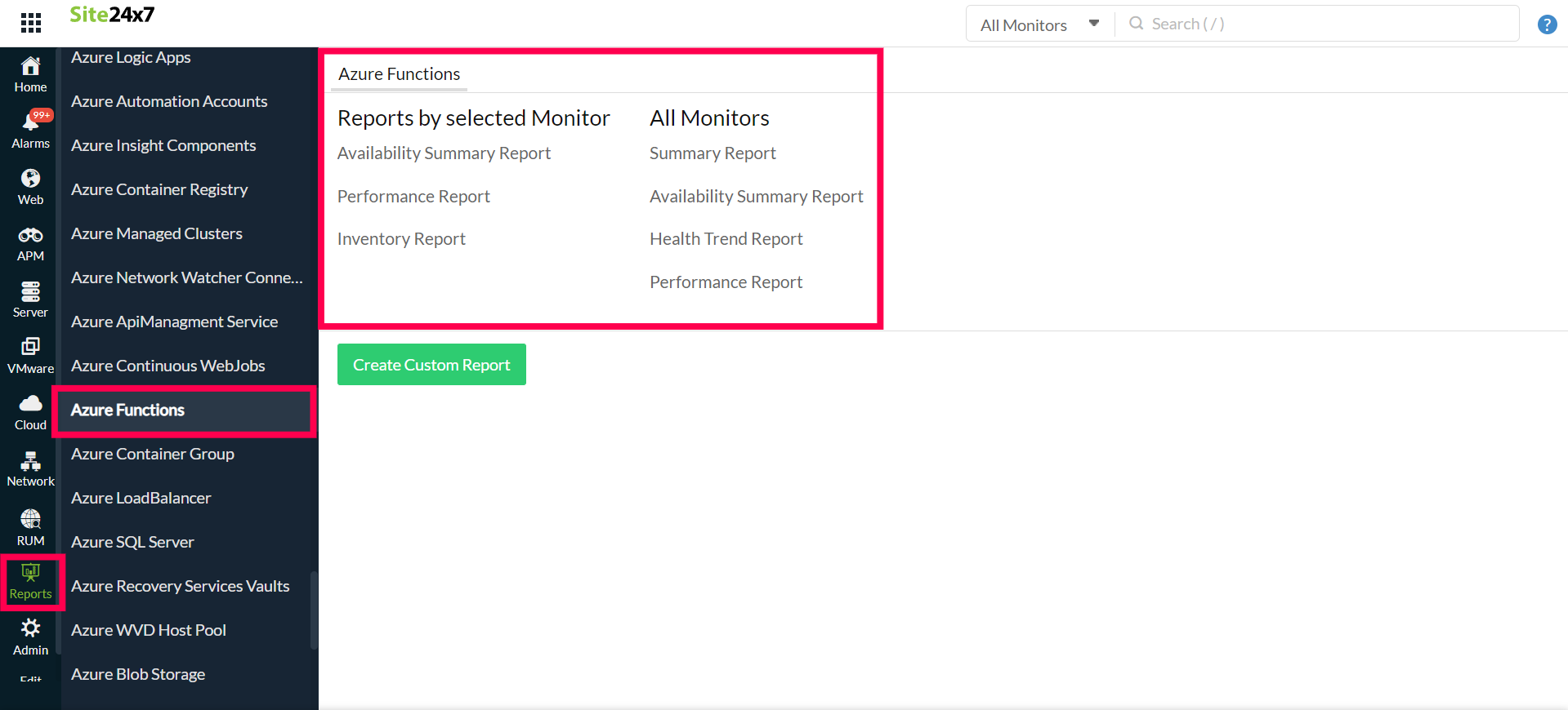 functions-reports Functions Reports