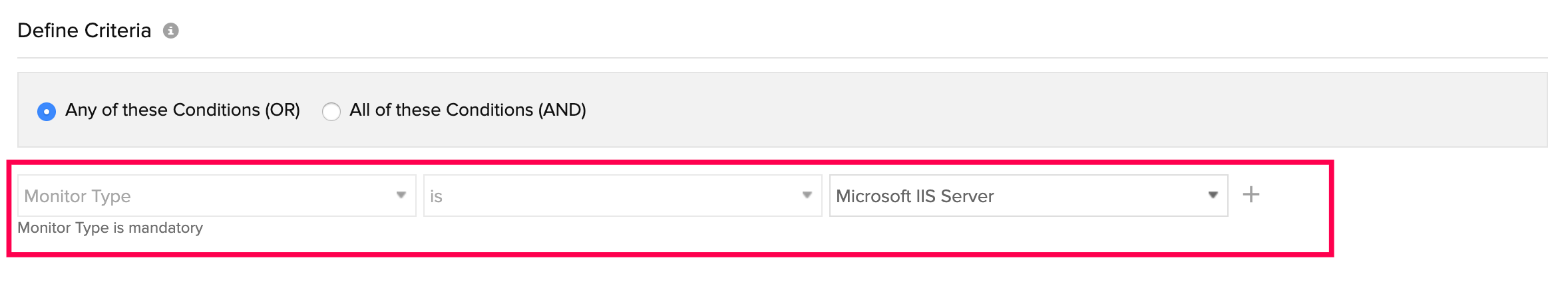 iis-config-conditions Monitor type