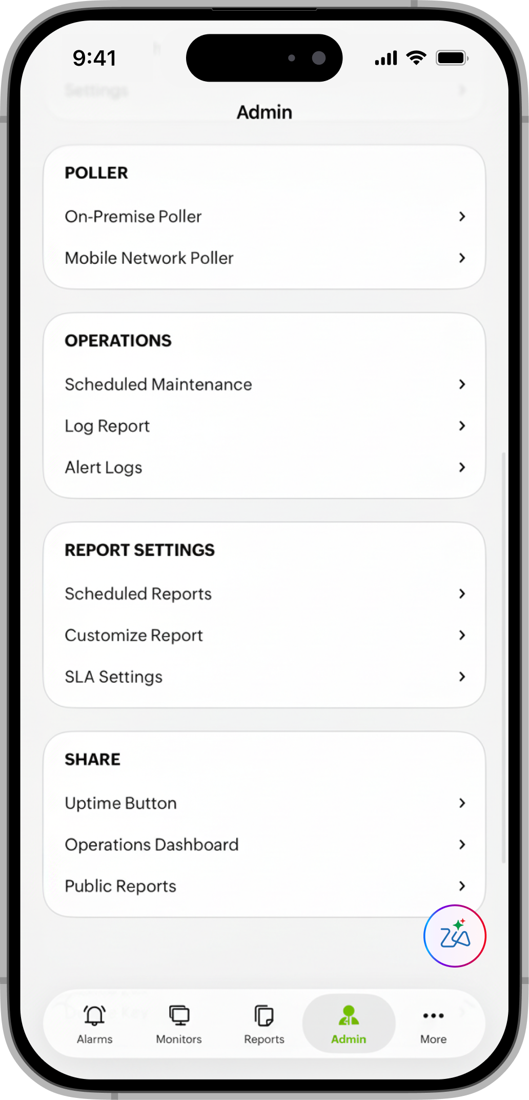 Admin 1 iOS Admin 1 iOS