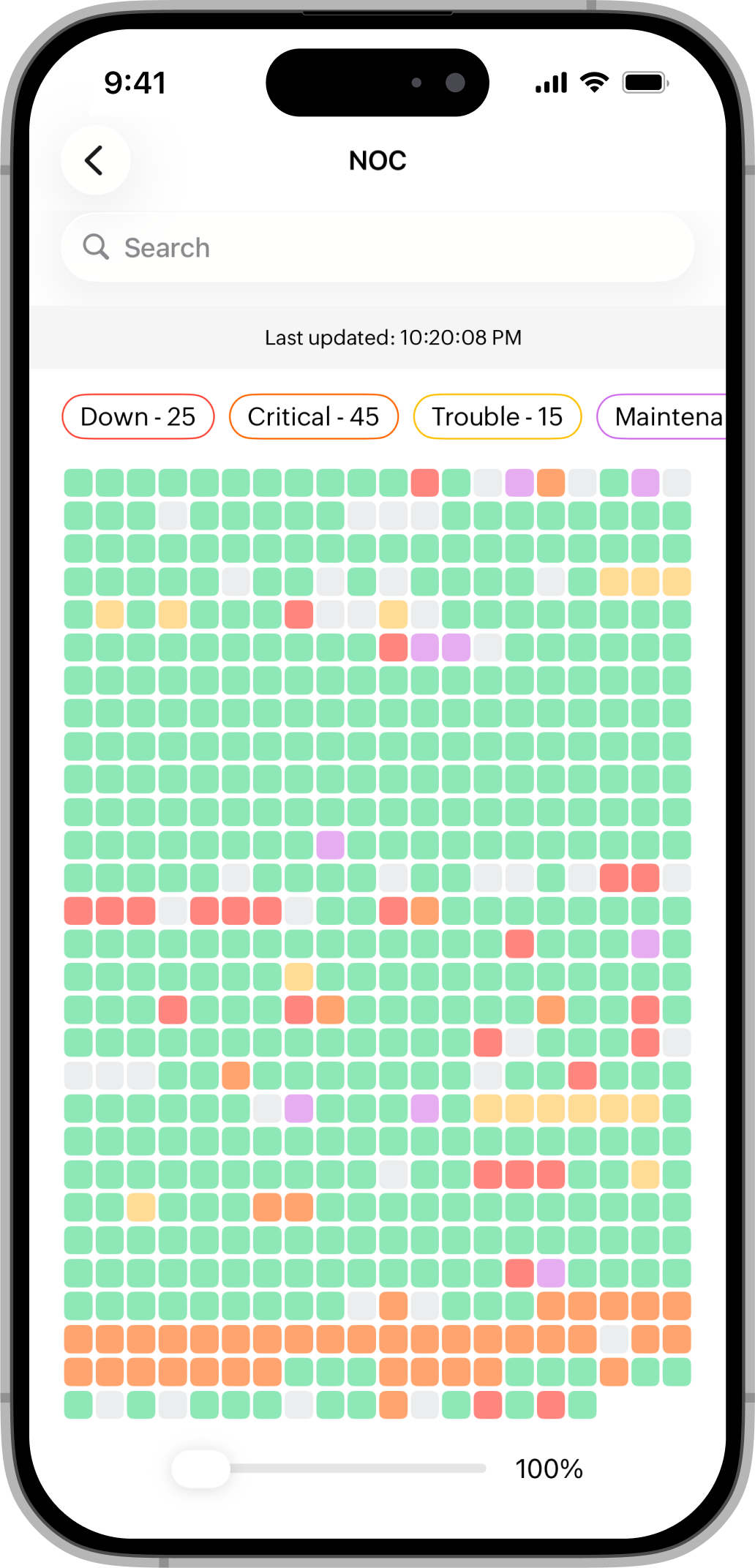 NOC View iOS NOC View iOS
