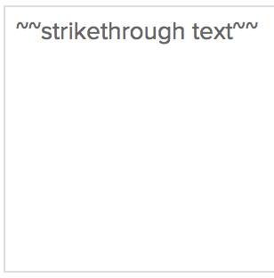 markdown-strike-in