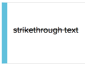 markdown-strike-out