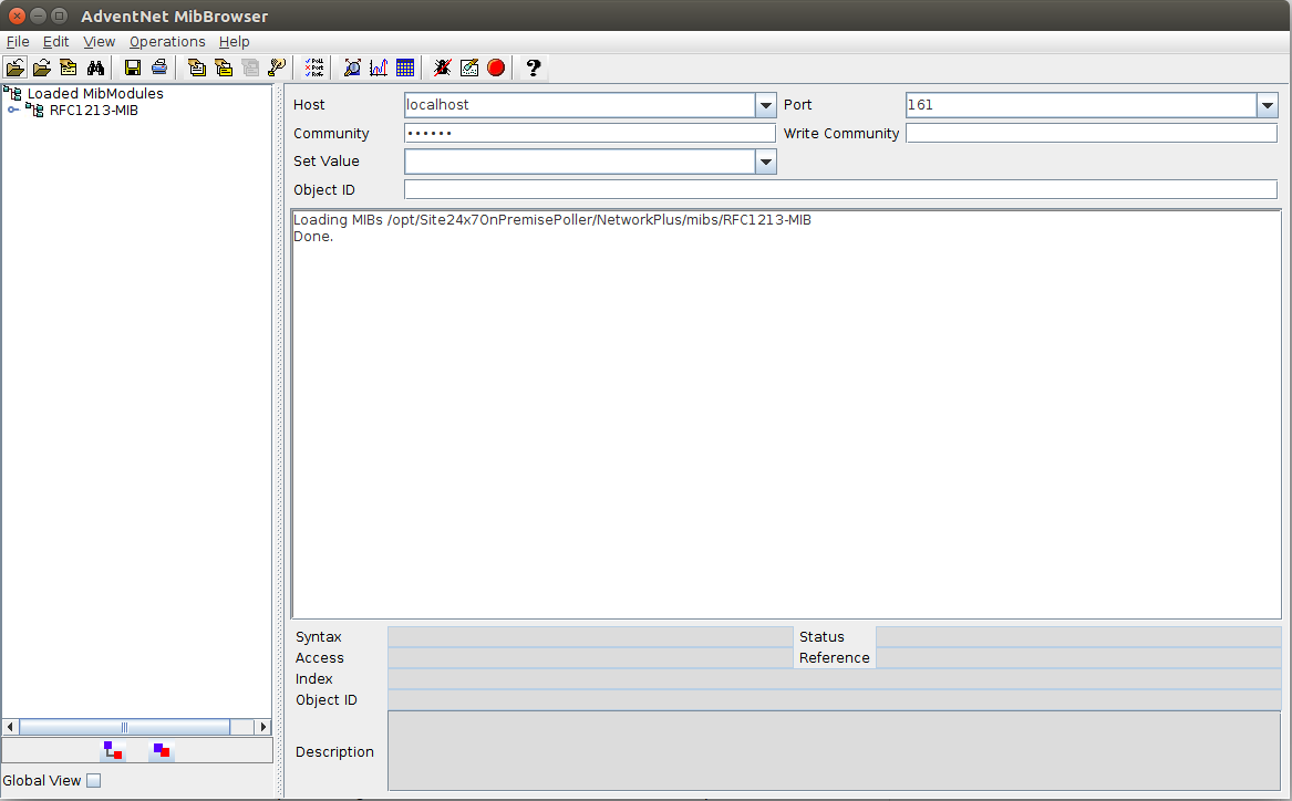 mib-window MIB browser