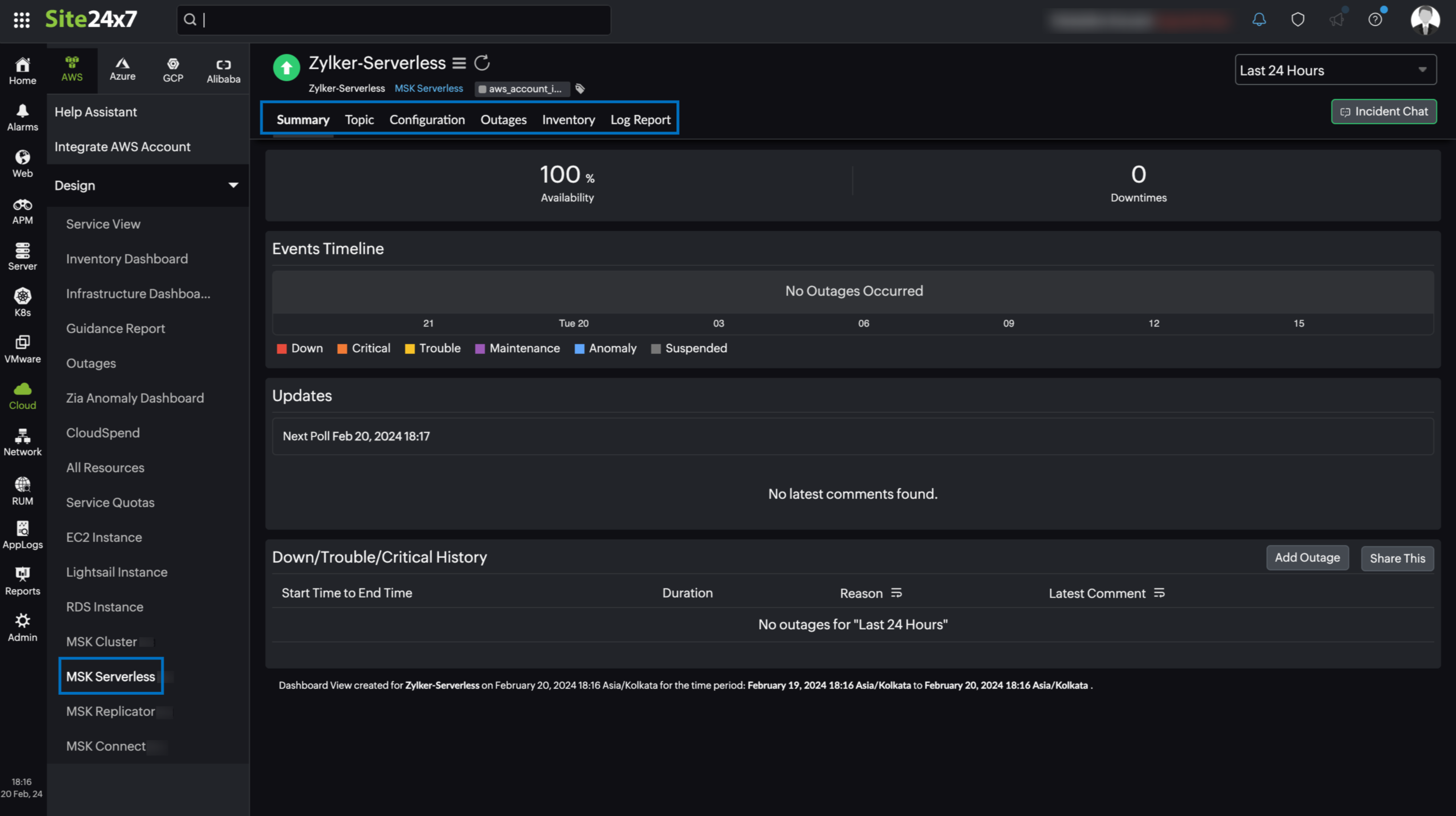 MSK Serverless