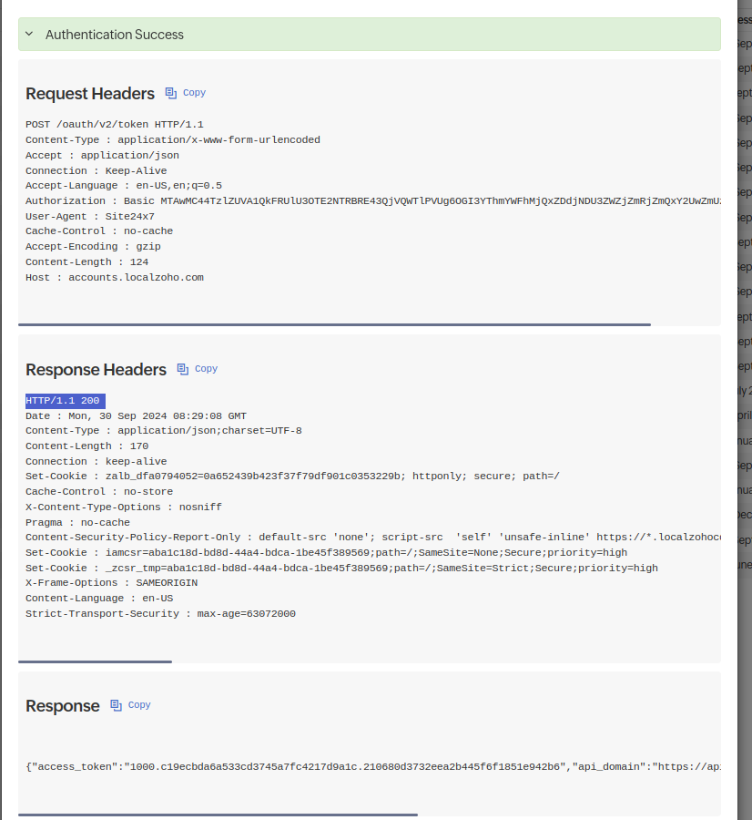 OAuth Authorization OAuth Authorization