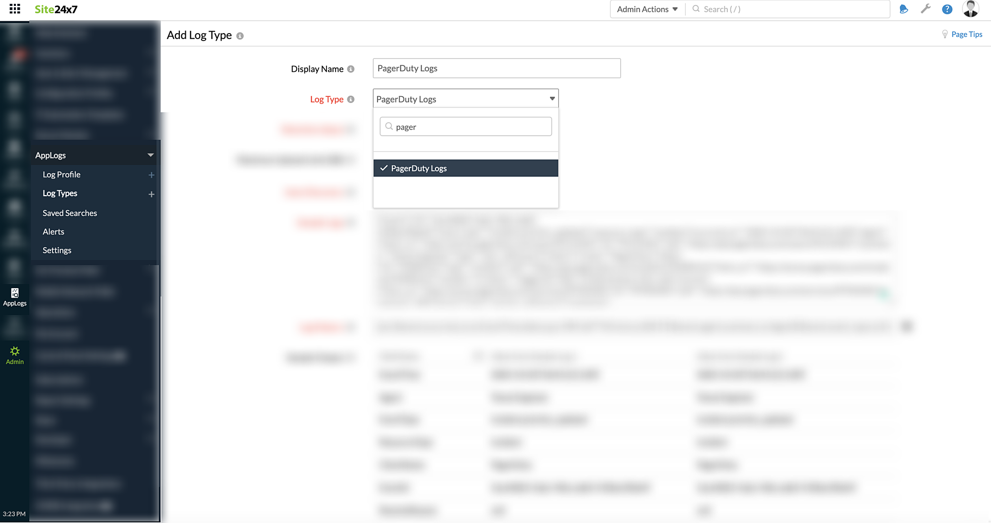 pagerduty-log-type PagerDuty log type