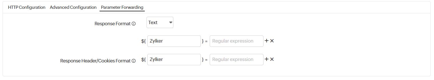 Parameter Forwarding Parameter Forwarding