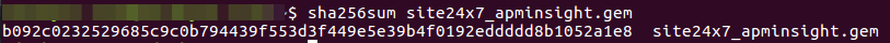 ruby-agent-checksum