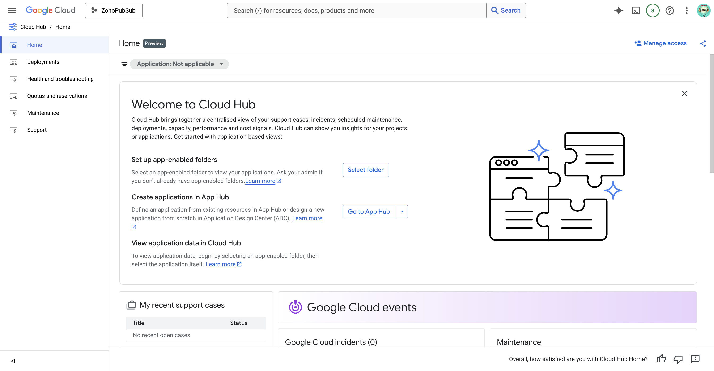 Google Cloud Pub/Sub home Google Cloud Pub/Sub home