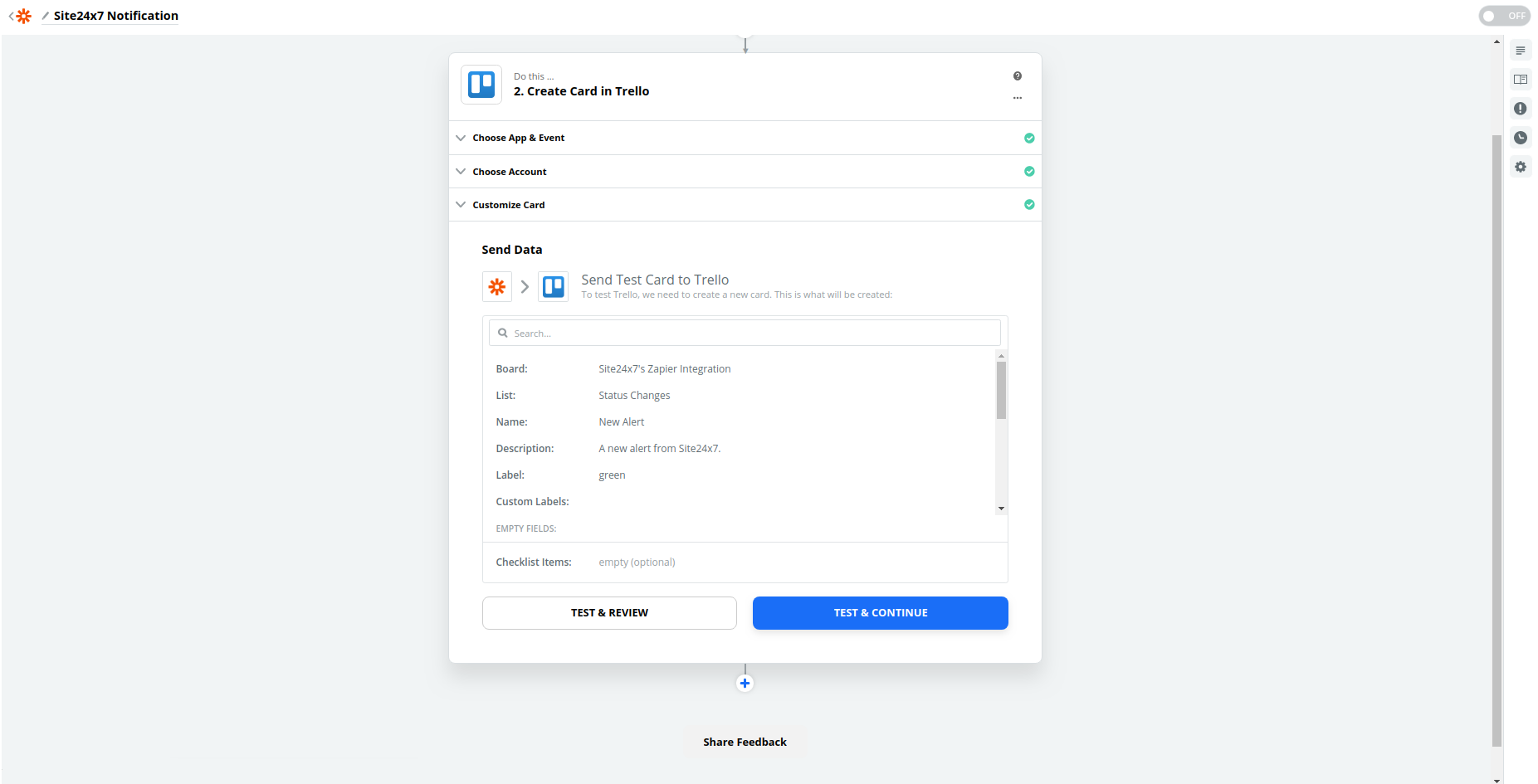zapier-send-data