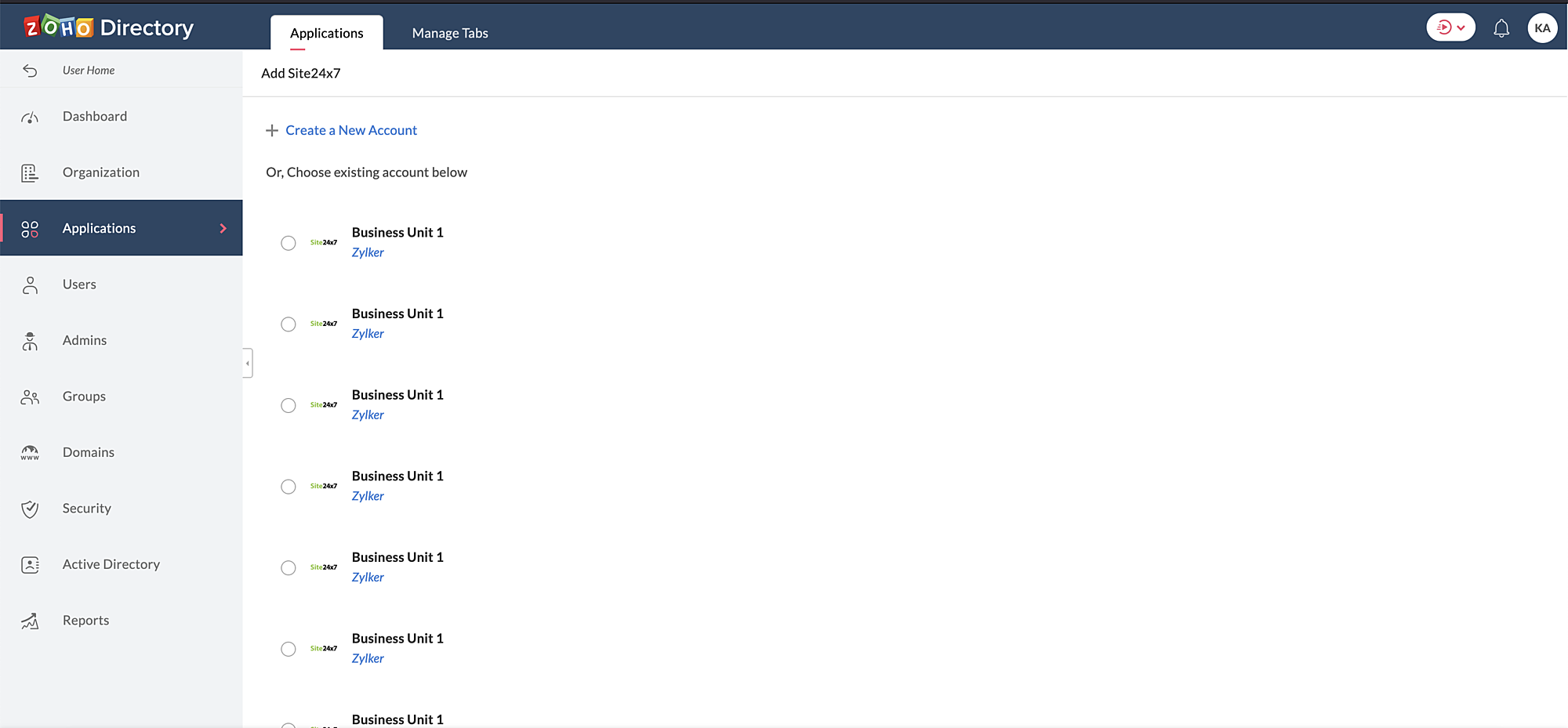zoho-directory-business-units