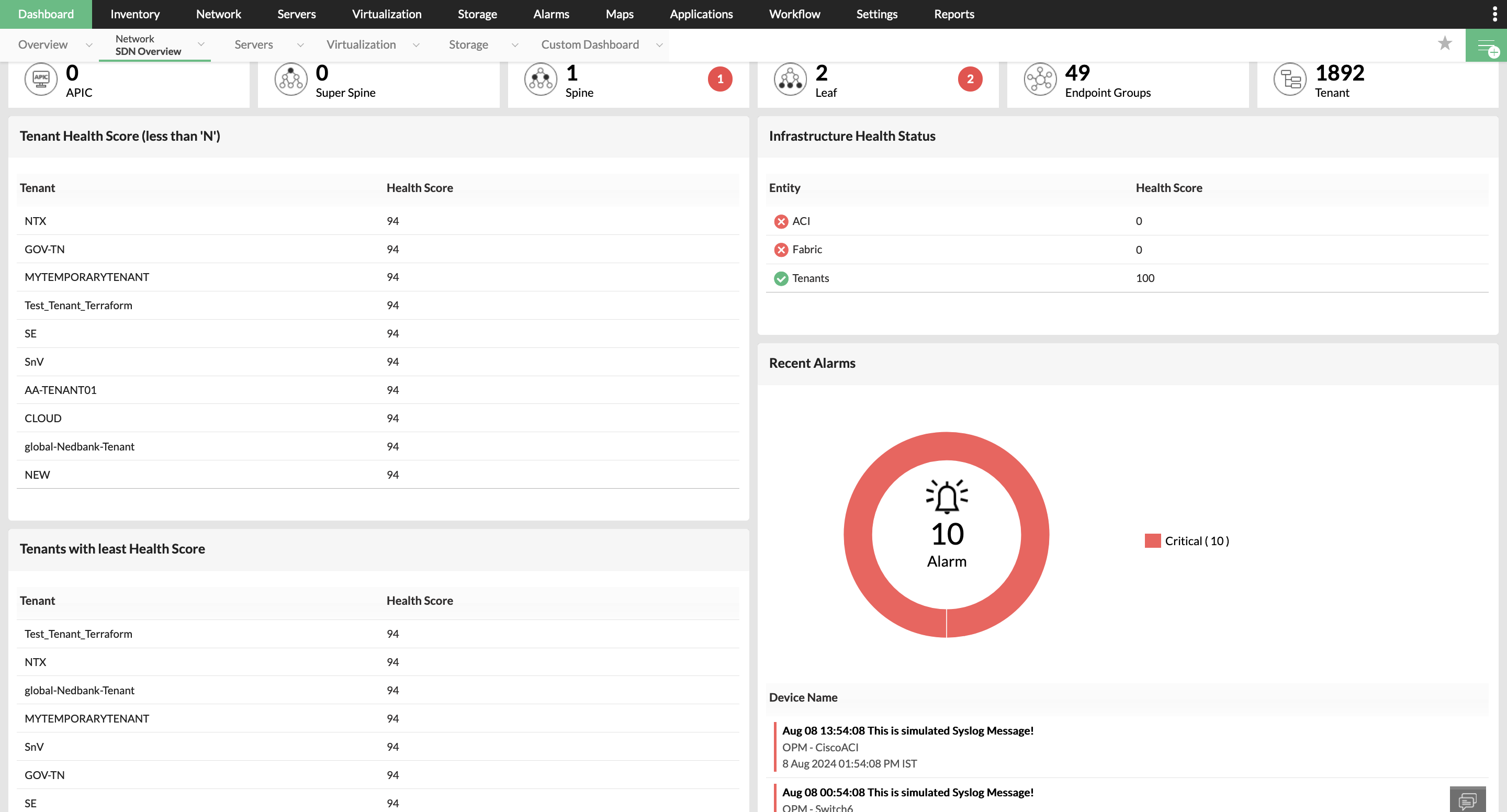 Gain observability into the entire IT stack with OpManager Nexus