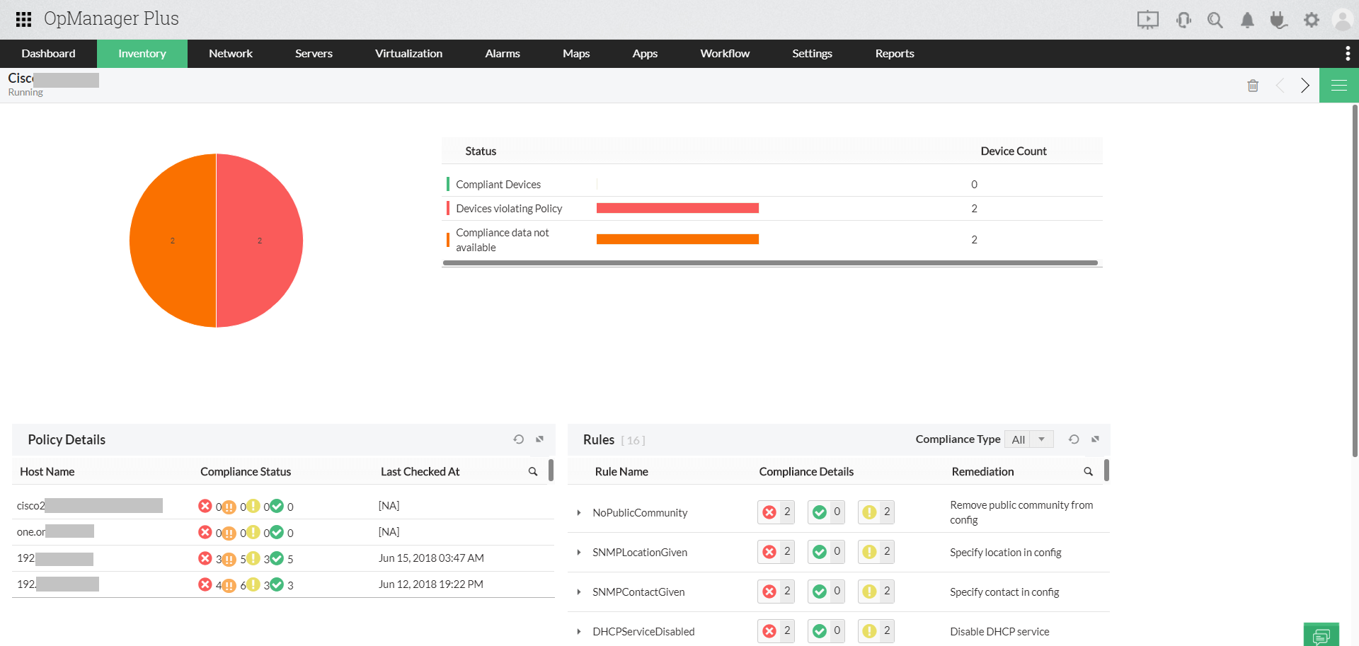 IT Infrastructure Management System - ManageEngine OpManager Plus