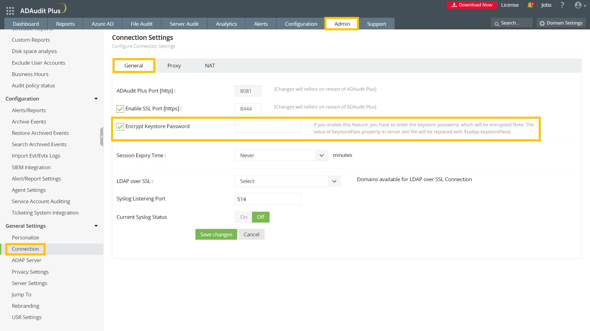 Passaggi per abilitare SSL