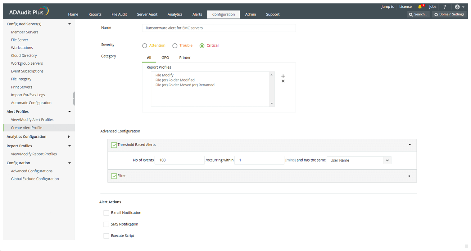 Utilizzo dei privilegi di controllo