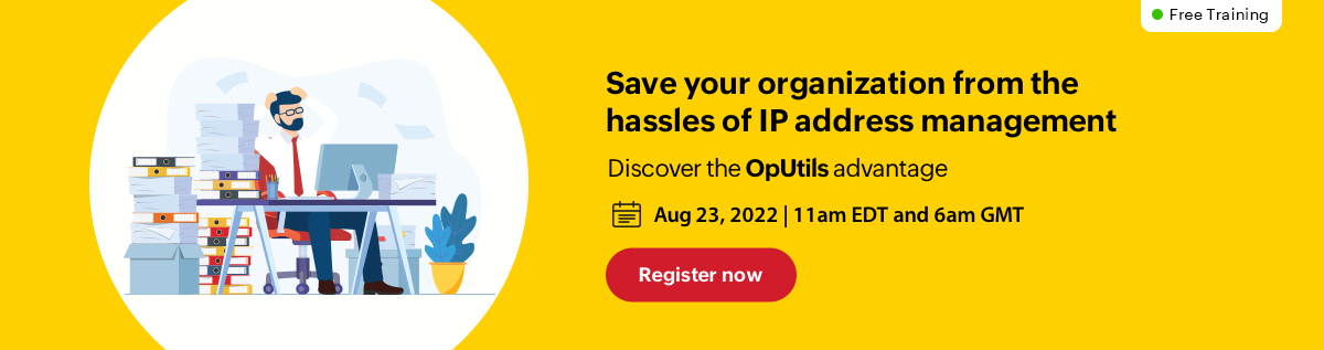 Save your organization from the hassles of IP address management