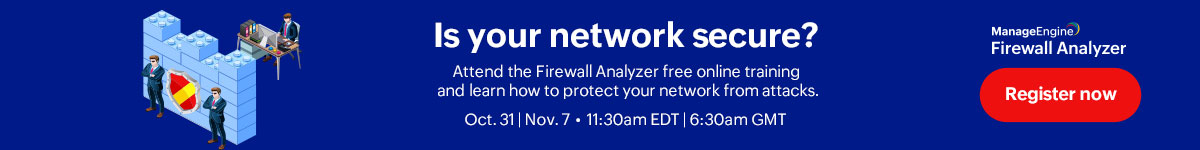 ManageEngine Firewall Analyzer - Free Training