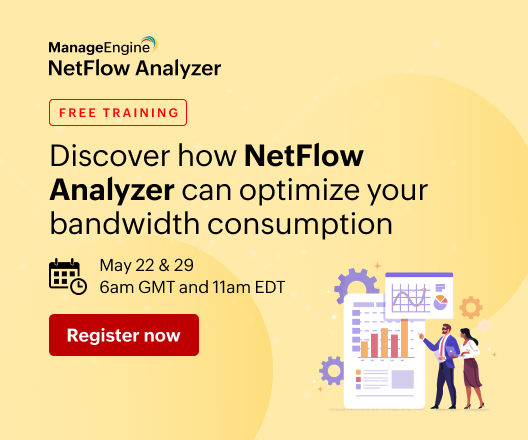Free Training - ManageEngine NetFlow Analyzer