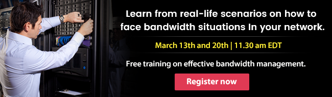 Free training on effective bandwidth management.