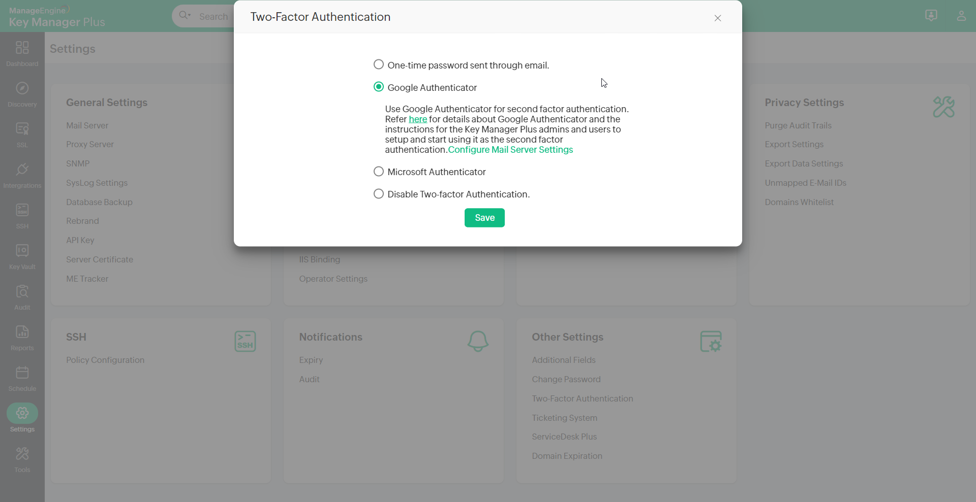 Google Authenticator