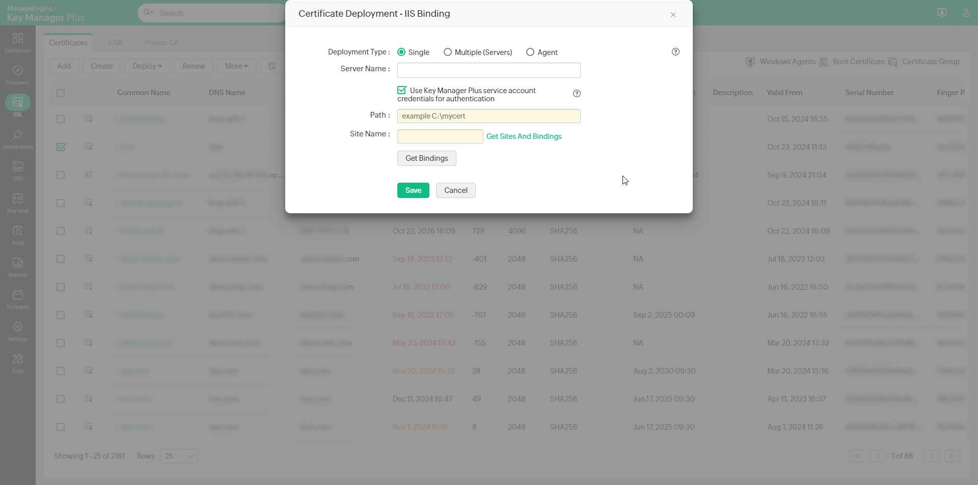iis-binding-1a iis-binding-1a