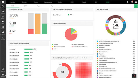IP 주소 및 스위치 포트 관리