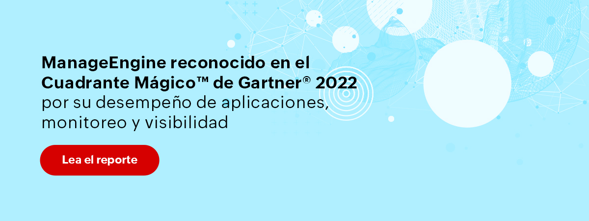 ManageEngine Applications Manager - Reporte Gartner 2022
