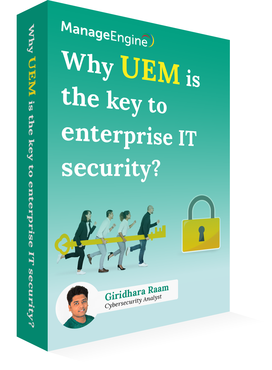 Ebook cover UEM herramienta de seguridad TI