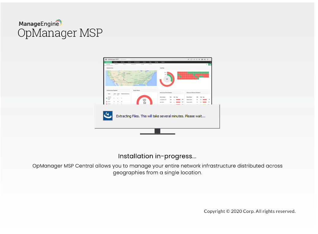 Guía de instalación ManageEngine OpManager MSP - 6